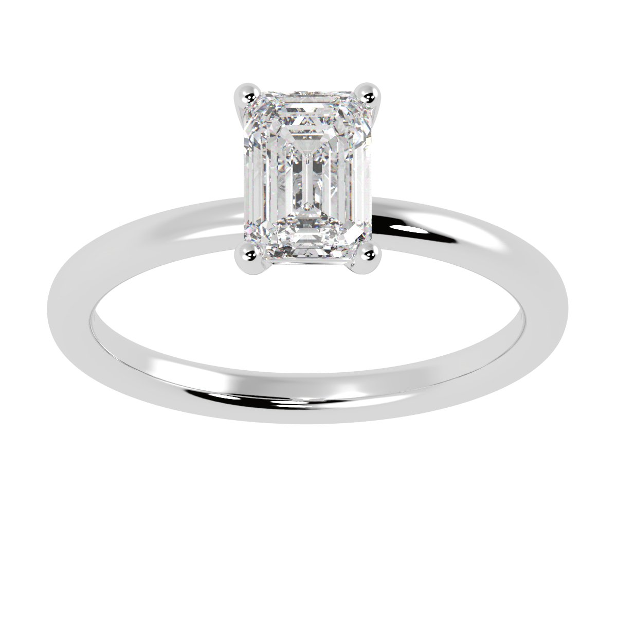 Emerald Cut Diamond Rings – Arden