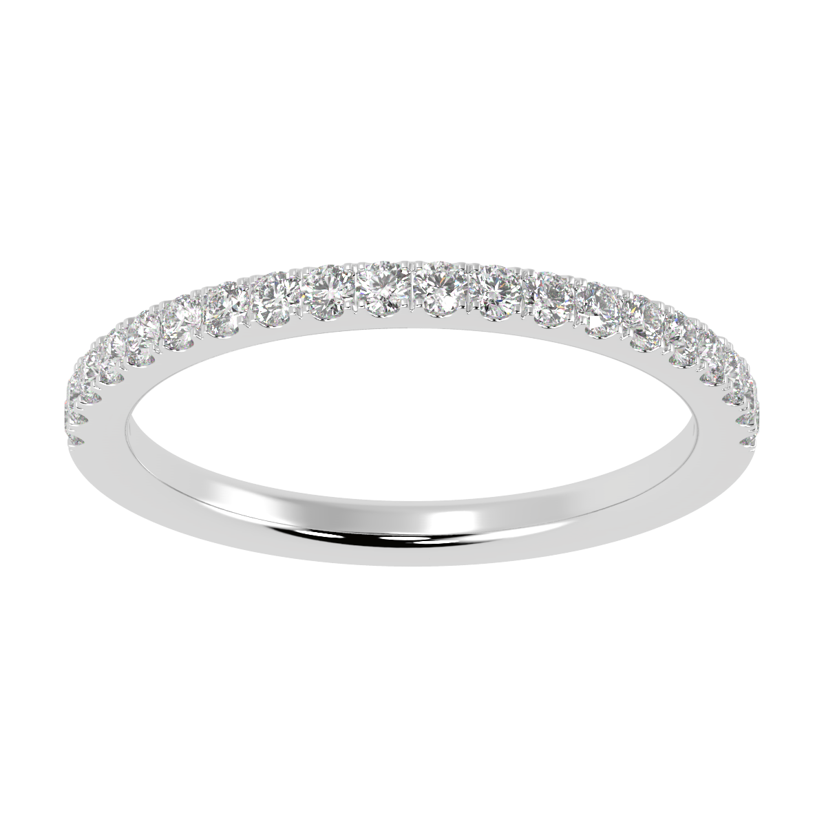 Micro set Diamond 0.25ct Wedding Ring