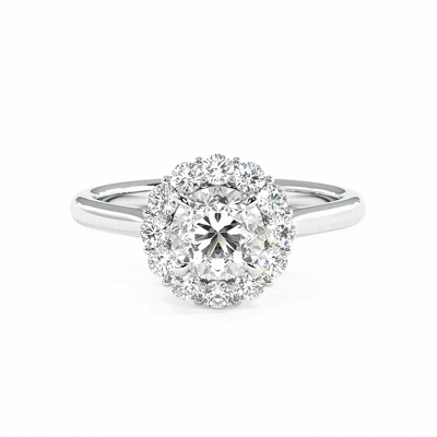 Completed Ring (United Kingdom Size E½)