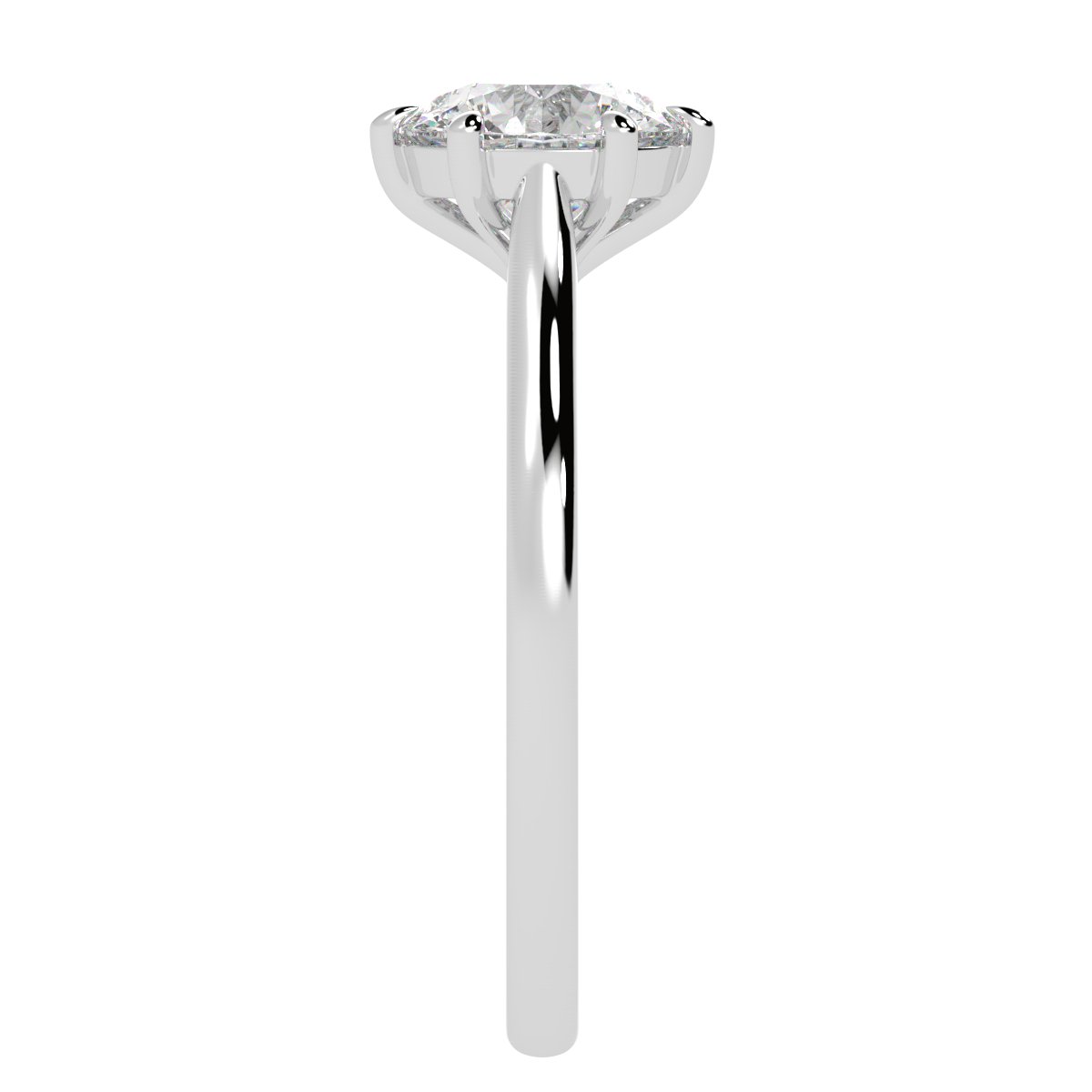 Six Claw Engagement Ring - Jewellery by L & S