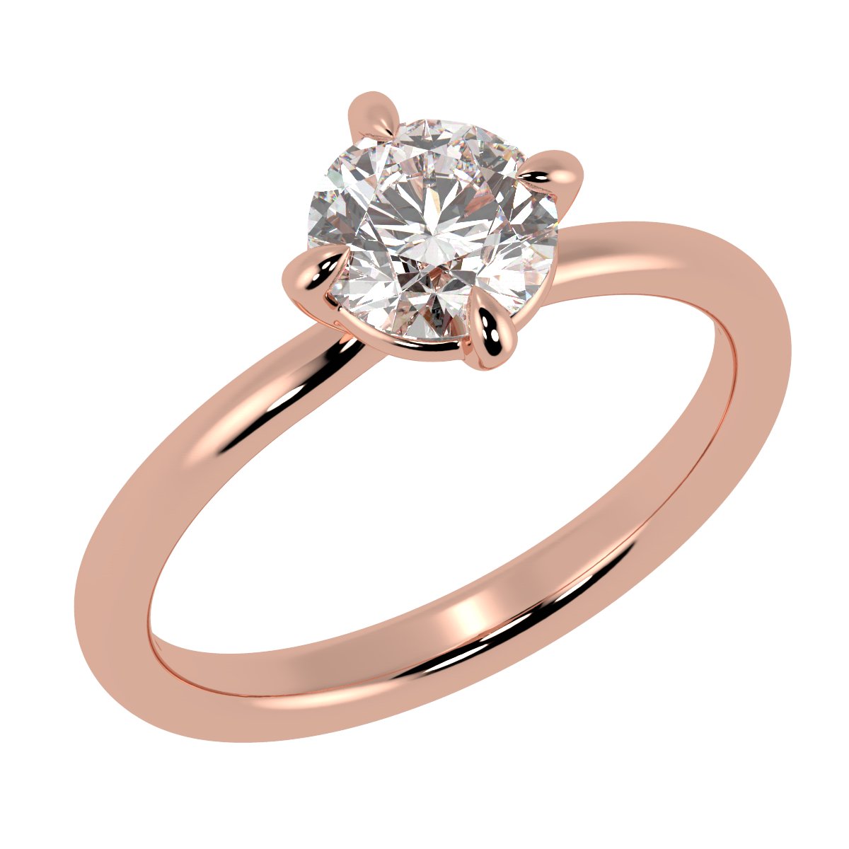 Twist Engagement Ring - Jewellery by L & S