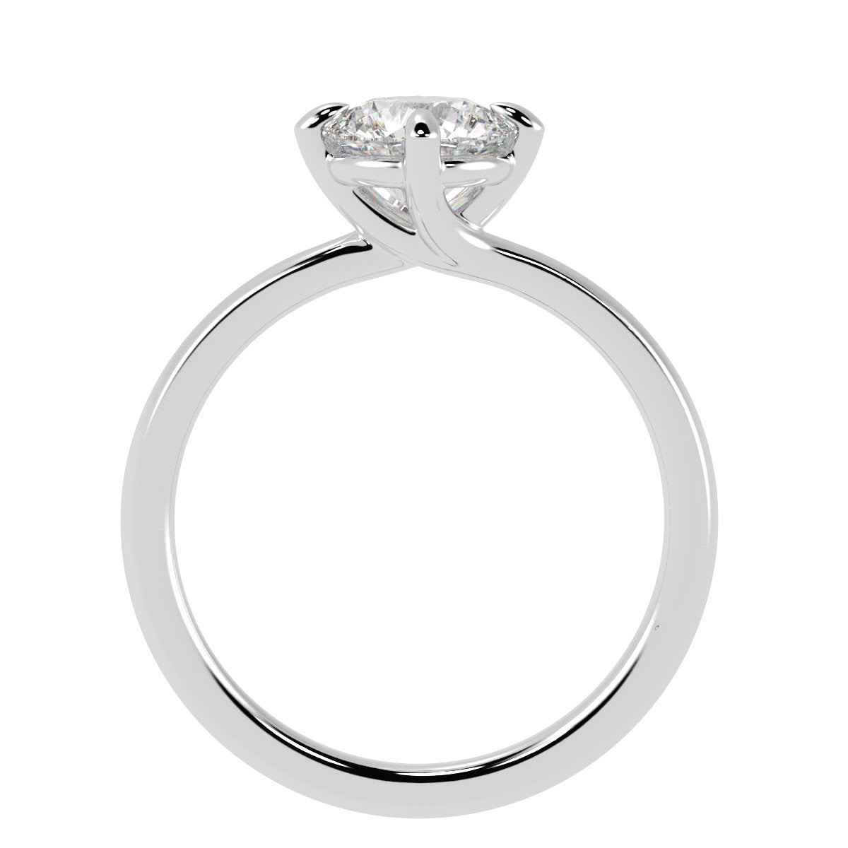 Twist Engagement Ring - Jewellery by L & S